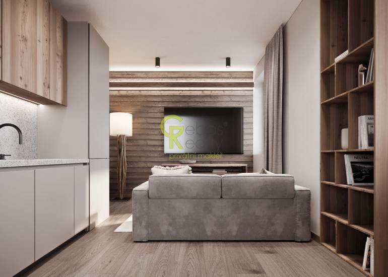 Nový byt 2+kk v projektu Byty Otradovice u Brandýsa nad L. vč. sklepa a parkovacího stání v ceně