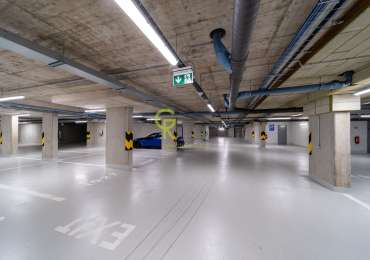 Pronájem bytu 2+kk s balkonem, garážovým stáním a sklepem – novostavba Sija Kamýk, Praha 12