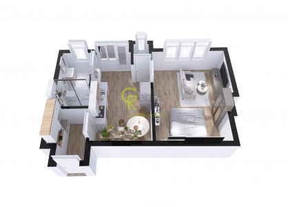 Pronájem bytu, 1+1, 41 m²